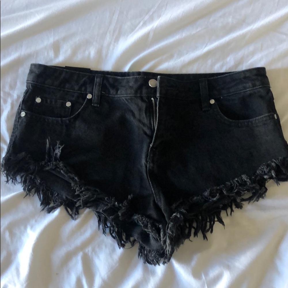 Fringe shorts